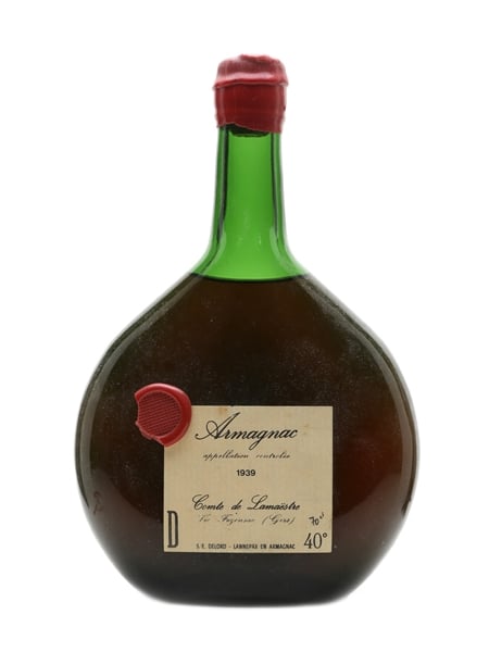 Comte De Lamaestre 1939 Armagnac Delord 70cl / 40%