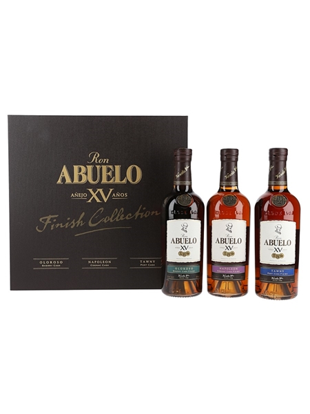 Ron Abuelo XV Finish Collection  3 x 20cl / 40%