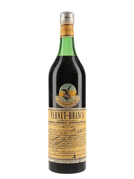 Fernet Branca Bottled 1960s 100cl / 45%