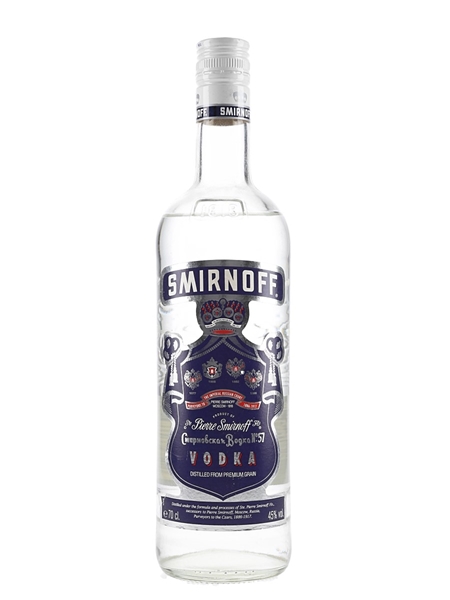 Smirnoff Blue Label Bottled 1990s 70cl / 45%