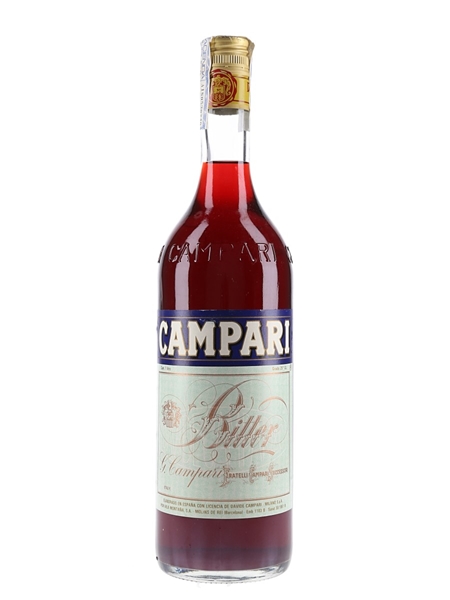 Campari Bitter Bottled 1980s - Spain 100cl / 25%