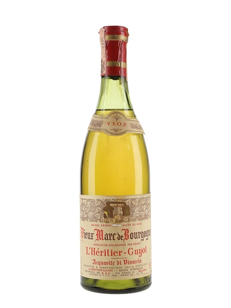 L'Heritier Guyot Vieux Marc De Bourgogne VSOP Bottled 1960s-1970s - D&C 75cl / 42%