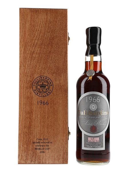 Tullibardine 1966 Cask 2132 Bottled 2006 - World Cup 50th Anniversary Bottling 70cl / 48%