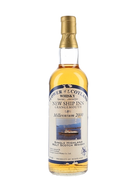 Flower Of Scotland Millennium 2000 Single Malt New Ship Inn - Grangemouth 70cl / 40%