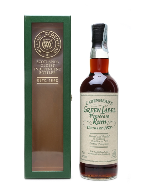 Cadenhead's Green Label 1975 Demerara Rum  70cl / 40%