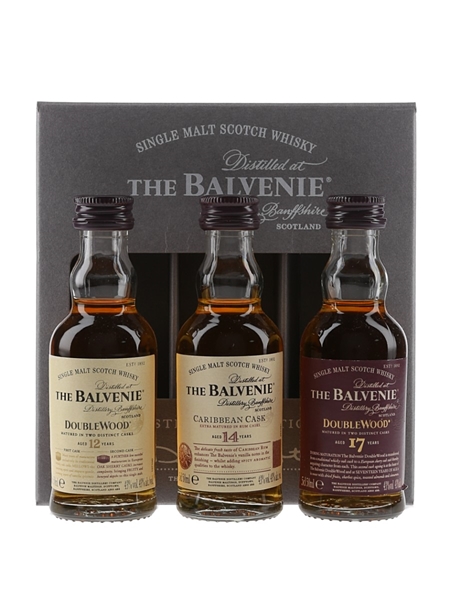 Balvenie Tasting Collection 12, 14 & 17 Year Old 3 x 5cl / 43%