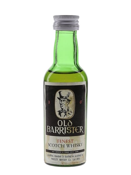 Old Barrister Bottled 1970s-1980s 5cl / 43%