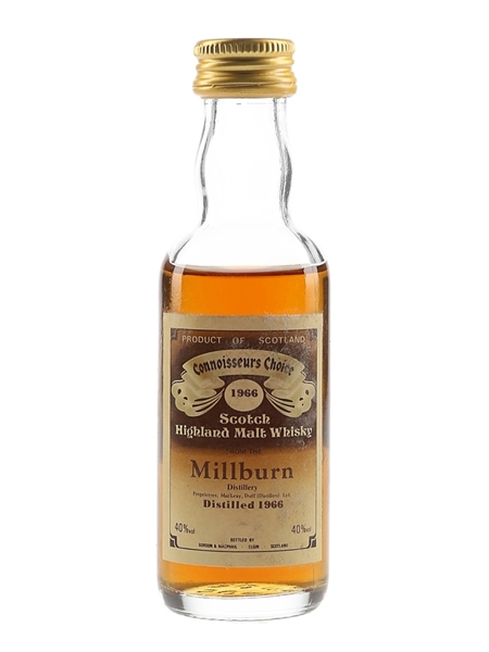 Millburn 1966 Connoisseurs Choice Bottled 1980s - Gordon & MacPhail 5cl / 40%