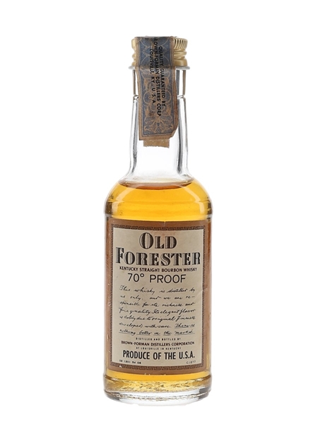 Old Forester Bottled 1970s 4.7cl / 40%