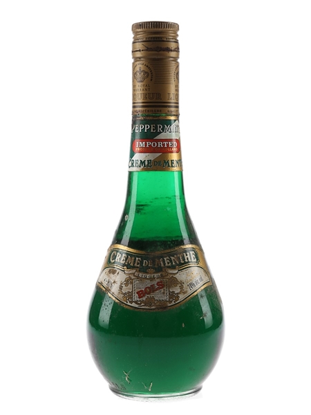 Bols Peppermint Creme De Menthe Bottled 1980s 50cl / 24%