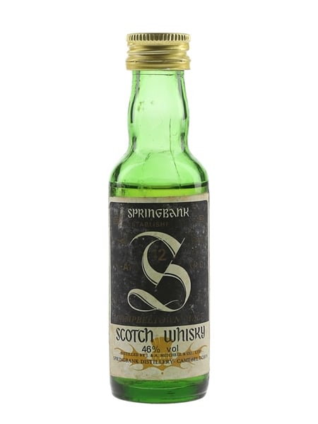 Springbank 12 Year Old Bottled 1980s 5cl / 46%