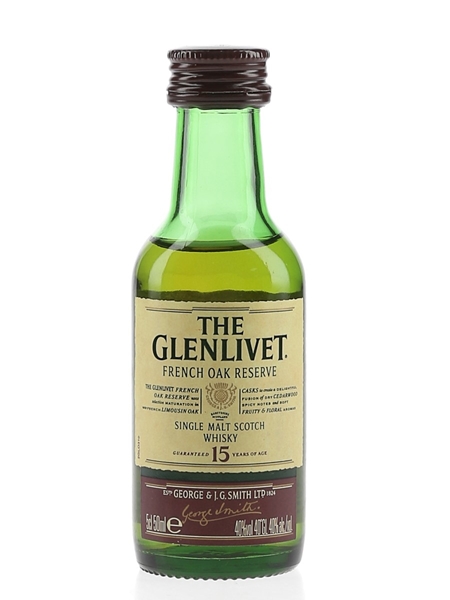 Glenlivet 15 Year Old French Oak Reserve  5cl / 40%