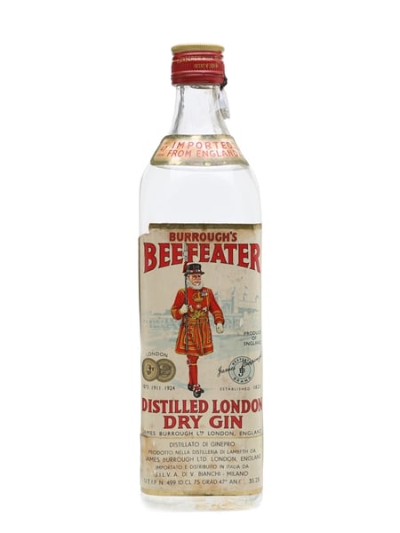 Beefeater Dry Gin Bottled 1950s 75cl / 47%