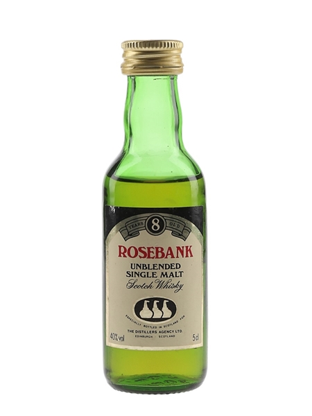 Rosebank 8 Year Old Bottled 1980s 5cl / 40%