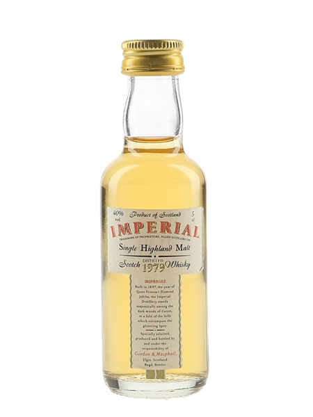 Imperial 1979 Bottled 1990s - Gordon & MacPhail 5cl / 40%