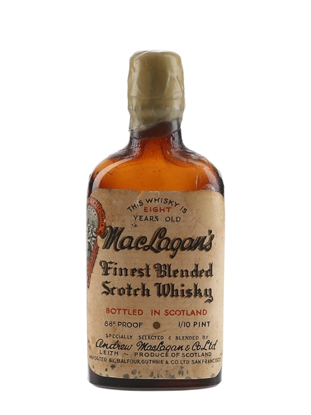 MacLagan's 8 Year Old Bottled 1930s 4.7cl / 44%