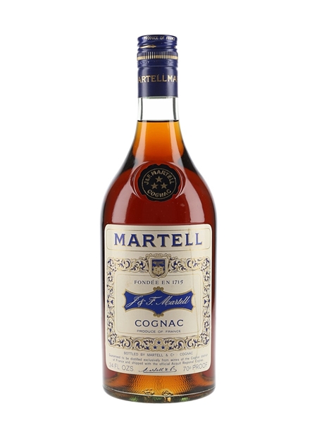 Martell 3 Star Bottled 1970s 68cl / 40%