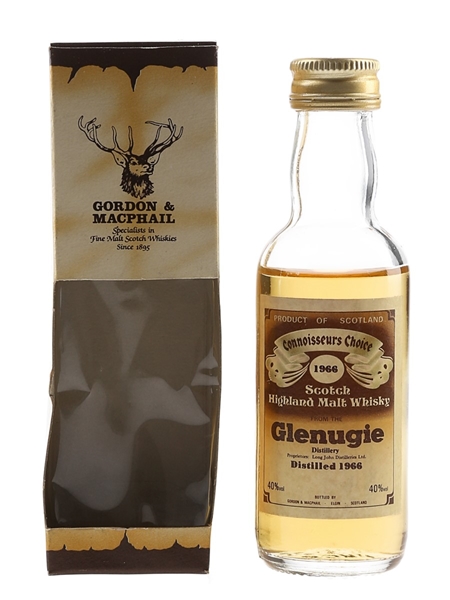 Glenugie 1966 Connoisseurs Choice Bottled 1980s - Gordon & MacPhail 5cl / 40%