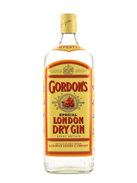 Gordon's Special London Dry Gin Bottled 1990s 100cl / 43%