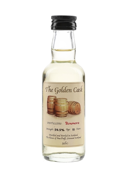 Bowmore 11 Year Old The Golden Cask 5cl / 59.5%