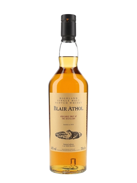 Blair Athol Bottled 2016 - Distillery Exclusive 70cl / 48%