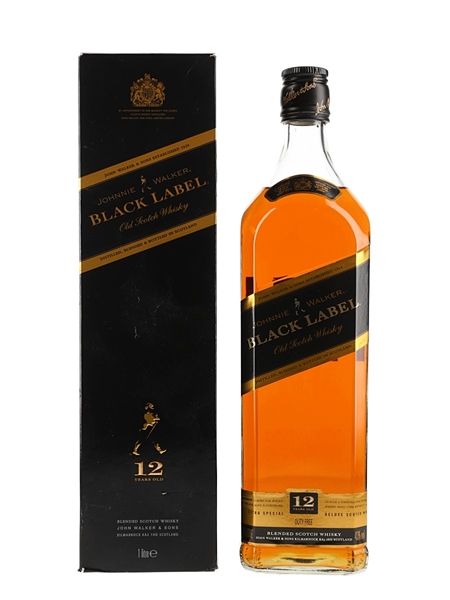 Johnnie Walker Black Label 12 Year Old Bottled 2000s 100cl / 43%