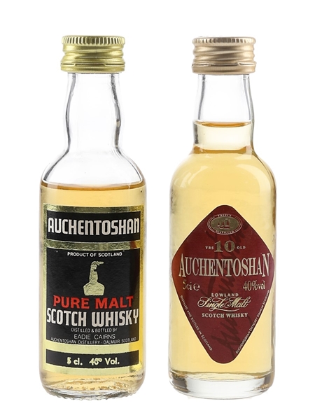 Auchentoshan 10 Year Old Bottled 1980s 2 x 5cl / 40%