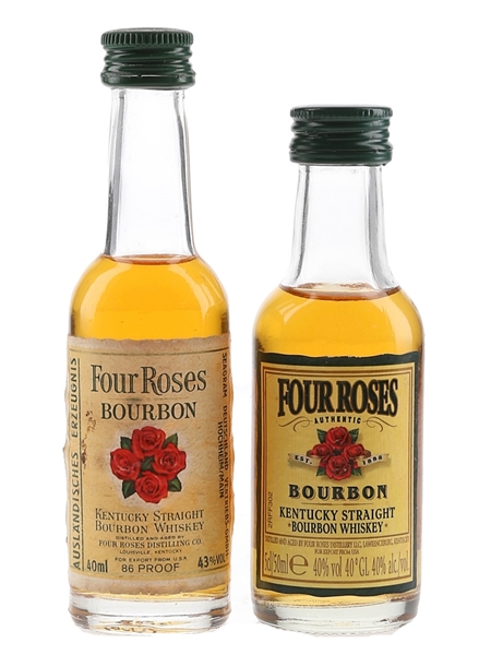 Four Roses Bourbon  4cl & 5cl