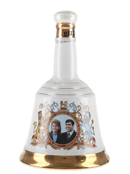 Bell's Ceramic Decanter Royal Wedding 1986 - Prince Andrew & Sarah Ferguson 75cl / 43%