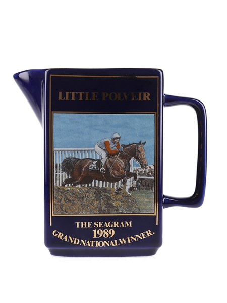 Seagram National Water Jug 1989 Little Polveir 14cm x 9cm x 7.5cm