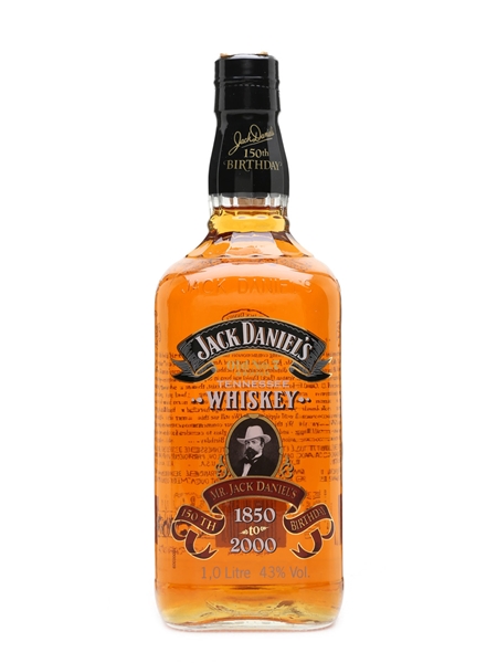 Jack Daniel's 1850 - 2000 Mr Jack Daniel's 150th Birthday 100cl / 43%