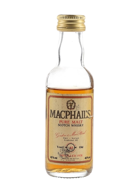 MacPhail's 1938 45 Year Old Gordon & MacPhail 5cl / 40%