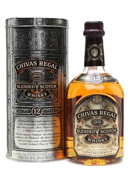 Chivas Regal 12 Year Old - Lot 15977 - Buy/Sell Blended