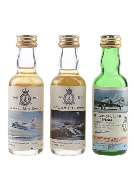 Auchentoshan 25 Years Of UK Air Defence 3 x 5cl / 40%