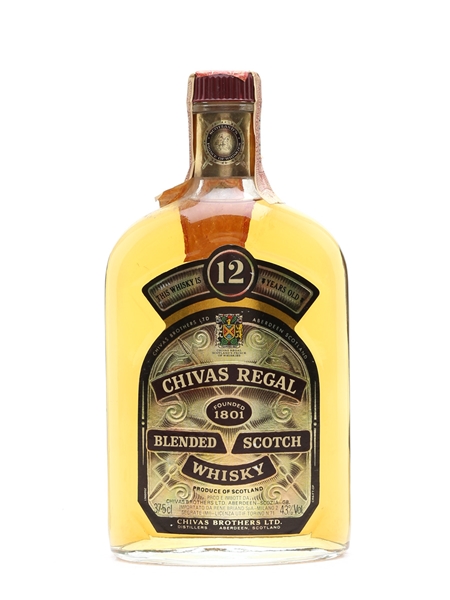 Chivas Regal 12 Year Old Bottled 1970s 37.5cl / 43%