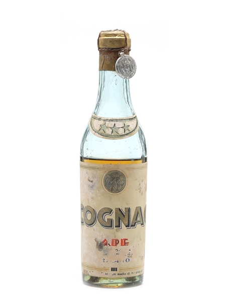 Ape 3 Star Cognac Brandy Bottled 1933 - 1945 15cl / 40%