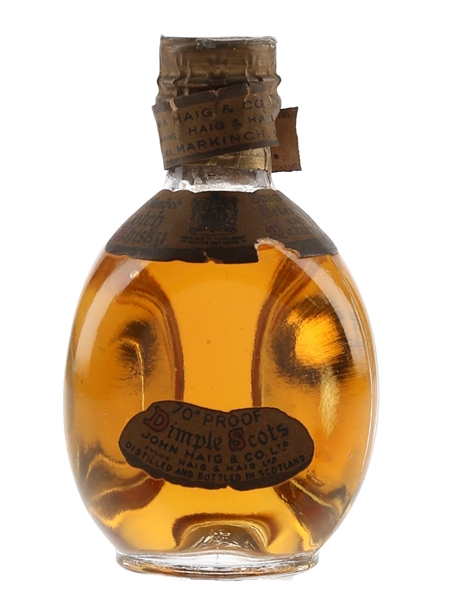 Haig's Dimple Spring Cap Bottled 1950s 5cl / 40%