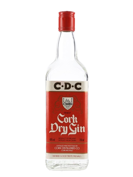 Cork Dry Gin Bottled 1980s 75cl / 40%