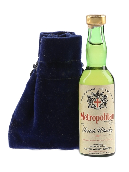 Metropolitan Scotch Whisky Blenders  1.1cl / 40%