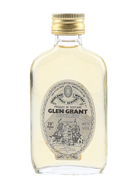 Glen Grant 8 Year Old Bottled 1970s-1980s 5cl / 40%