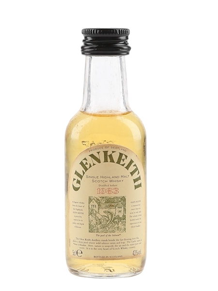 Glen Keith Distilled Before 1983  5cl / 43%