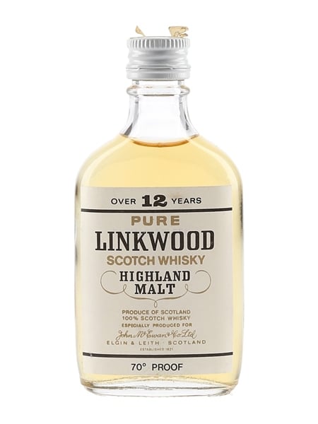 Linkwood 12 Year Old Bottled 1970s 4.7cl / 40%