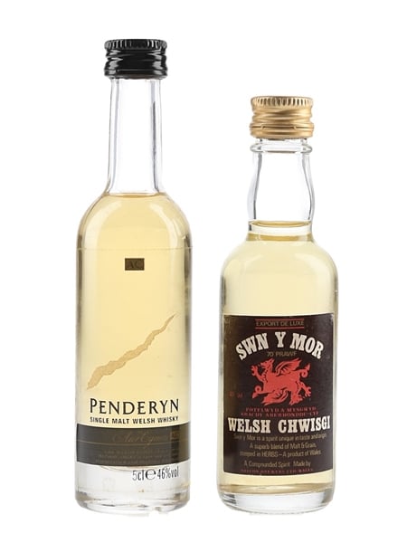 Penderyn Aur Cymru & Swn Y Mor  2 x 5cl