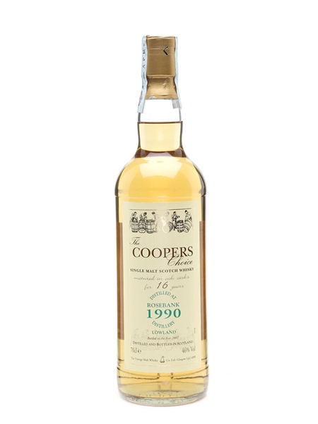 Rosebank 1990 The Coopers Choice 16 Year Old 70cl / 46%