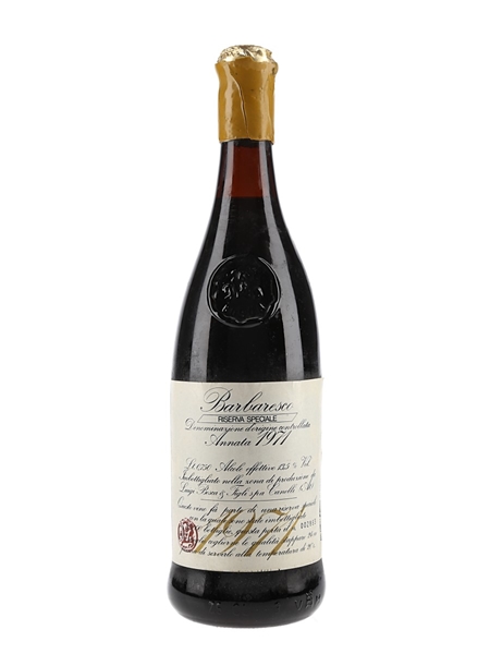 Barbaresco Riserva Speciale 1971 Luigi Bosca & Figli 75cl / 13.5%