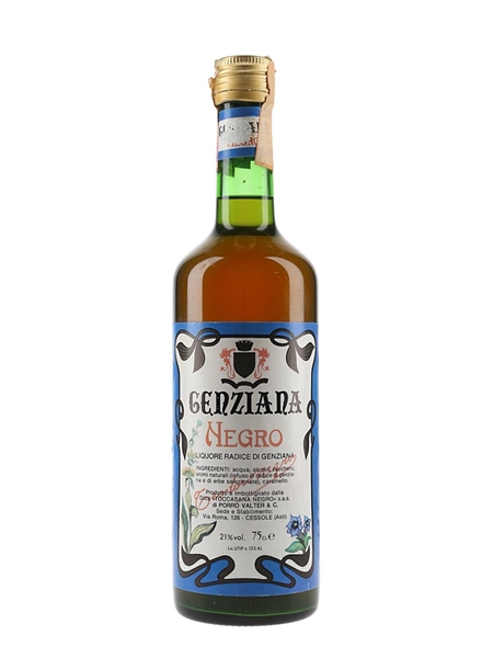 Genziana Negro Bottled 1980s 75cl / 21%