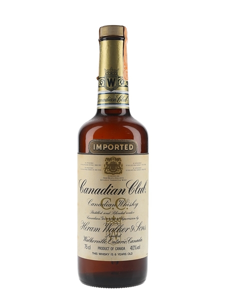 Canadian Club 6 Year Old  75cl / 40%