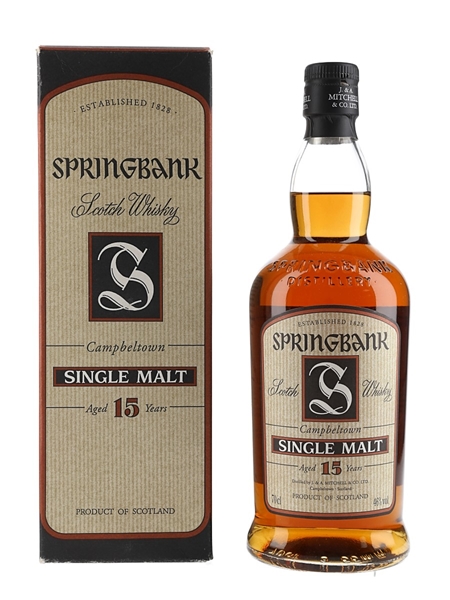 Springbank 15 Year Old  70cl / 46%