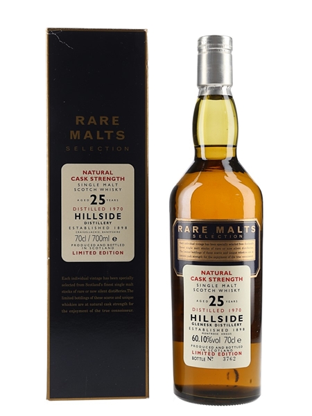 Hillside 1970 25 Year Old Rare Malts Selection 70cl / 60.10%