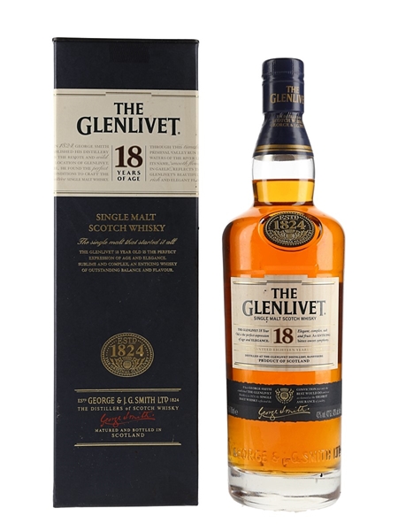 Glenlivet 18 Year Old  70cl / 43%